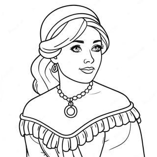 Ausmalbild von Anastasia | Anastasia Ausmalbild