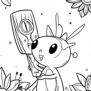 Forky Ausmalbild | Forky Ausmalbild