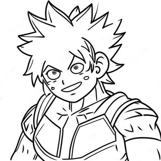 Bakugo Ausmalbild | Bakugo Ausmalbild
