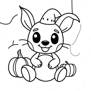 Halloween Stitch Ausmalbild | Halloween Stich Ausmalbild