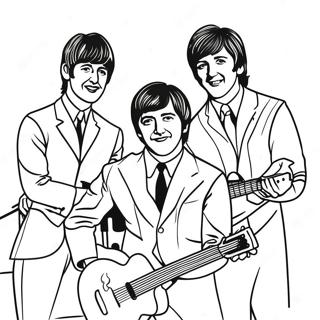Beatles Ausmalbild | Beatles Ausmalbild
