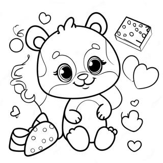 Baby Shower ABC Ausmalbild | Baby Shower ABC Ausmalbild