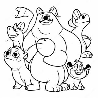 DreamWorks Charaktere Ausmalbild | DreamWorks Ausmalbild