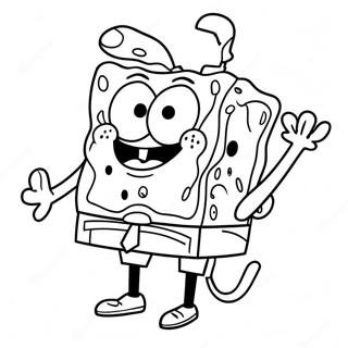 SpongeBob Schwammkopf Ausmalbild | SpongeBob und Freunde Ausmalbild