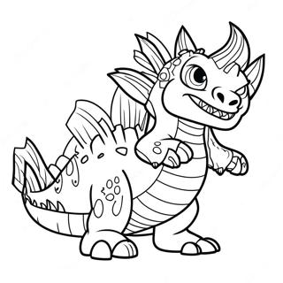 Monsterjäger Ausmalbild | Monsterjäger Ausmalbild