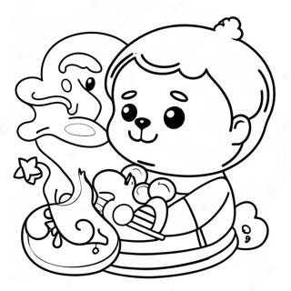 SVG Ausmalbild für Kinder | SVG Ausmalbild