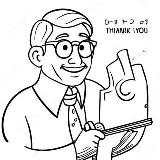 Danke Pastor Ausmalbild | Danke Pastor Ausmalbild