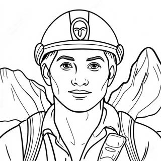 Abenteuerlicher Joshua Ausmalbild | Joshua Ausmalbild
