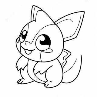 Niedliches Starter-Pokémon Ausmalbild | Starter-Pokémon Ausmalbild