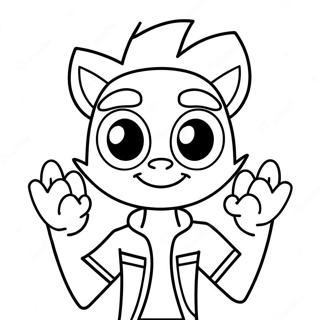Johnny Test Ausmalbild | Johnny Test Ausmalbild