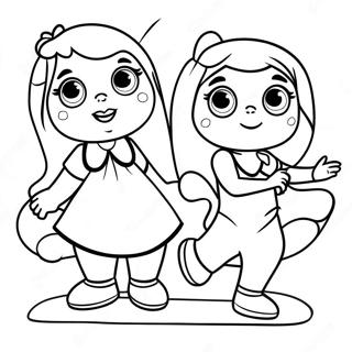 Mila und Morphle Ausmalbild | Mila und Morphle Ausmalbild