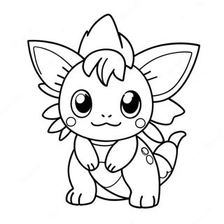 Vaporeon Ausmalbild | Vaporeon Ausmalbild