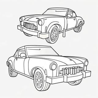 Lego Auto Ausmalbild | Lego Auto Ausmalbild