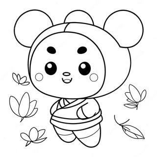 Pucca Ausmalbild | Pucca Ausmalbild