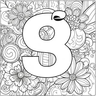 Nummer 9 Ausmalbild | Nummer 9 Ausmalbild