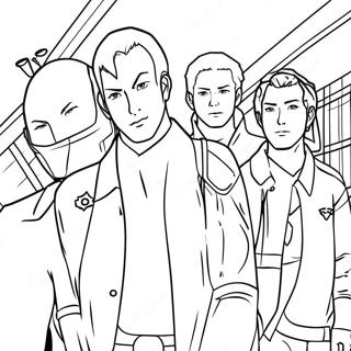 Tokyo Revengers Ausmalbild | Tokyo Revengers Ausmalbild