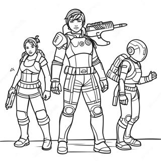Apex Legends Ausmalbild | Apex Ausmalbild