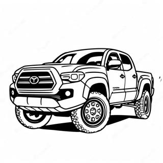 Toyota Tacoma Malvorlagen
