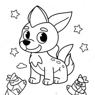 Animal Jam Ausmalbild | Tier Jam Ausmalbild