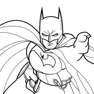 Batman Logo Ausmalbild | Batman-Logo Ausmalbild