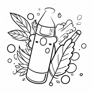 Drogen-Stoner Ausmalbild | Drogen Stoner Ausmalbild