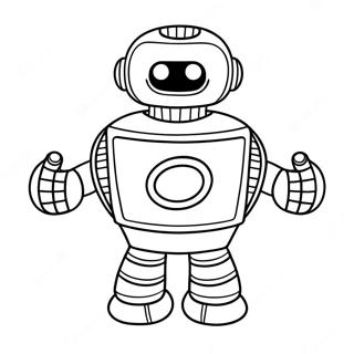 Bender der Roboter Ausmalbild | Futurama Ausmalbild