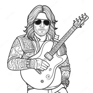 Rockstar Ausmalbild | Rockstar Ausmalbild
