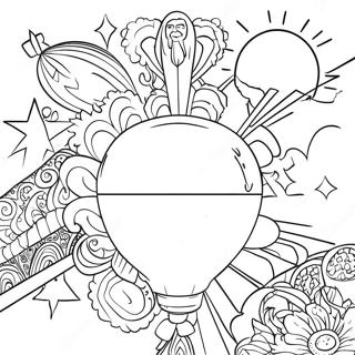 Attribute Gottes Ausmalbild | Eigenschaften Gottes Ausmalbild