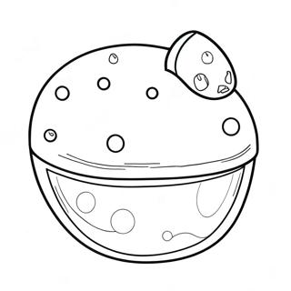 Gummibärchen Ausmalbild | Gummibärchen Ausmalbild