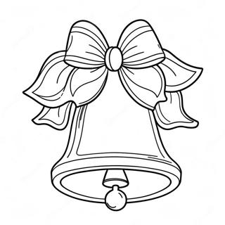 Weihnachtsglocke Ausmalbild | Weihnachtsglocke Ausmalbild