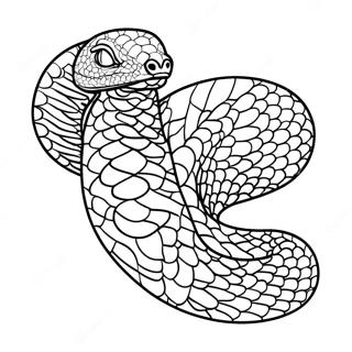 Python Ausmalbild | Python Ausmalbild