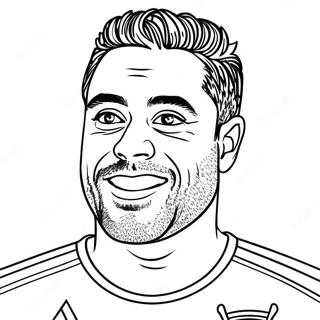 Xavi Ausmalbild | Xavi Ausmalbild