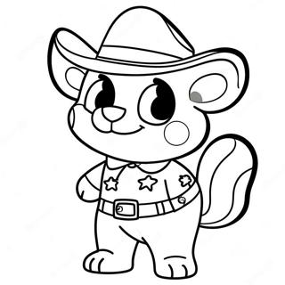 Sheriff Callie Ausmalbild | Sheriff Callie Ausmalbild