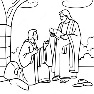 LDS Neues Testament Ausmalbild | LDS Neues Testament Ausmalbild