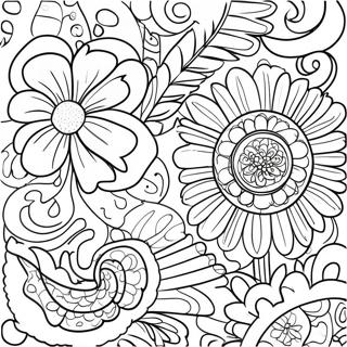Satin- und Chenille-Texturen Ausmalbild | Satin und Chenille Ausmalbild