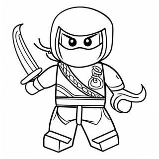 Nya Ninjago Ausmalbild | Nya Ninjago Ausmalbild