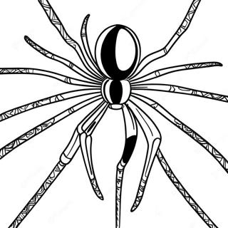 Eisen-Spider Ausmalbild | Eisen-Spinne Ausmalbild
