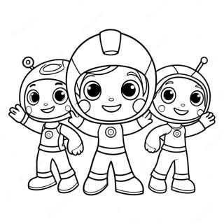 Team Umizoomi Ausmalbild | Team Umizoomi Ausmalbild
