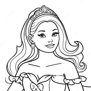 Barbie Puppe Ausmalbild | Barbie Puppe Ausmalbild