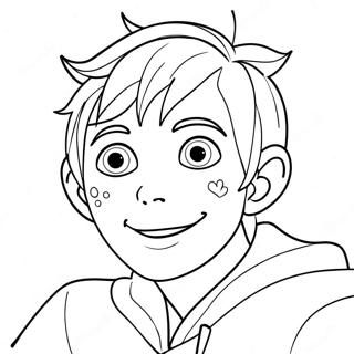 Jack Frost Ausmalbild | Jack Frost Ausmalbild