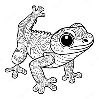 Gecko Ausmalbild | Gecko Ausmalbild