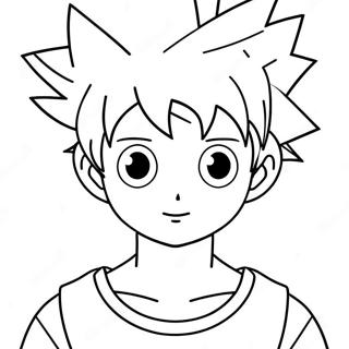 Killua Ausmalbild | Killua Ausmalbild