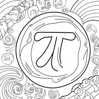 Pi-Tag Feier Ausmalbild | Pi-Tag Ausmalbild