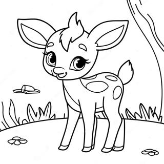 Bambi Ausmalbild | Bambi Ausmalbild
