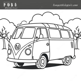 Van Ausmalbild | Transporter Ausmalbild