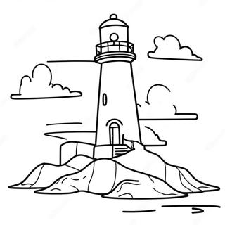 Leuchtturm Malvorlagen