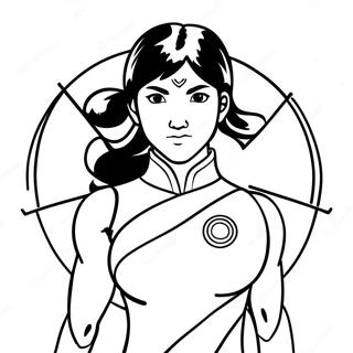 Korra Ausmalbild | Korra Ausmalbild