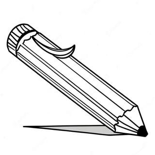 Bleistift Ausmalbild für Kinder | Bleistift Ausmalbild