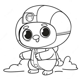 Pororo Ausmalbild | Pororo Ausmalbild