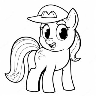 Applejack Ausmalbild | Apfeljack Ausmalbild